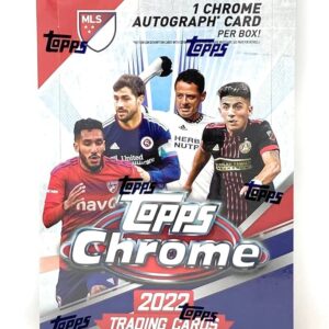 2022 Topps Major League Soccer Chrome Hobby Box