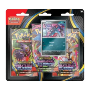 pokémon tcg: phantasmal flames 3 pack blister