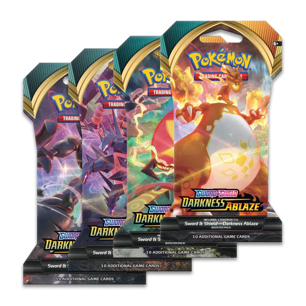 pokémon tcg: darkness ablaze sleeved blister pack