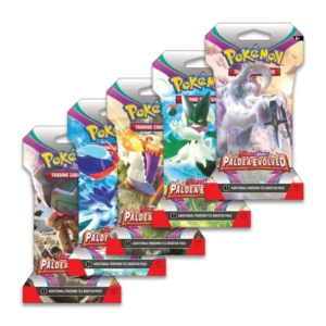 scarlet and violet paldea evolved pokémon booster pack