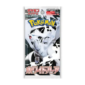 white flare & black bolt sv10.5 pokémon japanese booster pack