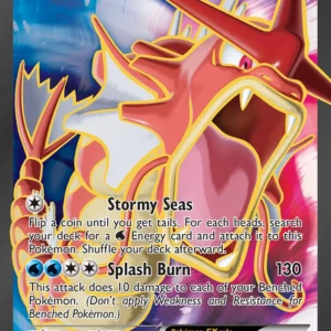 Gyarados EX - 114/122 - Full Art Shiny Rare BREAKpoint