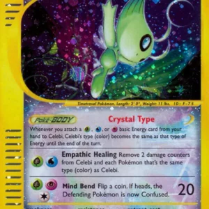 celebi 145/144 holo rare reverse holo