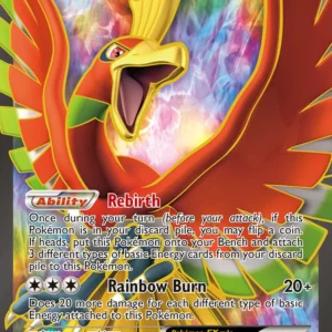 Ho-oh EX - 119/124 - Full Art Ultra Rare