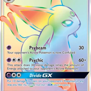 Espeon GX - 152/149 - Secret Rare - Sun & Moon Base Set