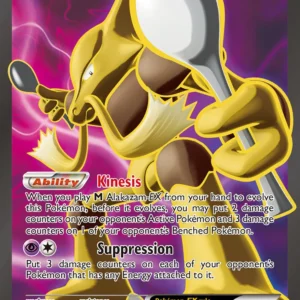 Alakazam EX - 117/124 - Full Art Ultra Rare