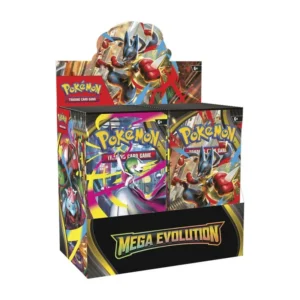 pokémon tcg: me01 mega evolutions enhanced topper booster box