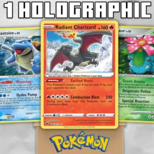 pokemon holographic pack assorted lot