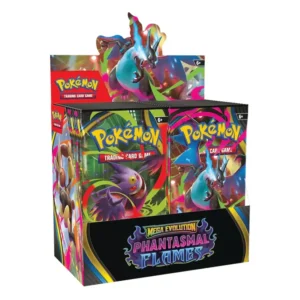 pokémon tcg: me02 phantasmal flames booster box (wave 2 pre order)