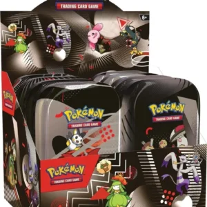 pokémon tcg: sv10.5 unova mini tin display (8 tins)