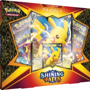 pokemon shining fates pikachu v box