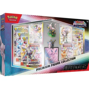 pokémon tcg: sv08 prismatic evolutions premium figure collection