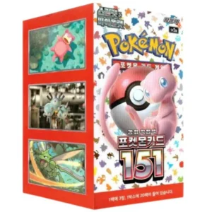 pokémon card scarlet & violet 151 booster box (korean version)