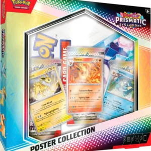 pokemon prismatic evolutions poster collection (pre order)