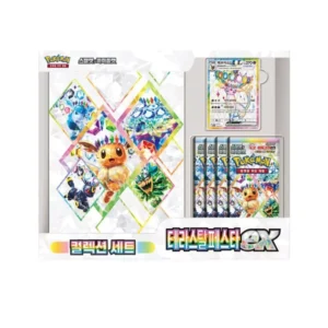 Pokémon Terastal Festival Collection Binder Set - Espeon PROMO (Korean Prismatic Evolutions)