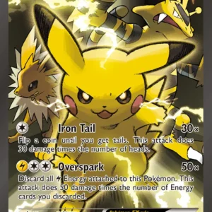 pikachu ex xy124 pokémon xy promo ultra rare card